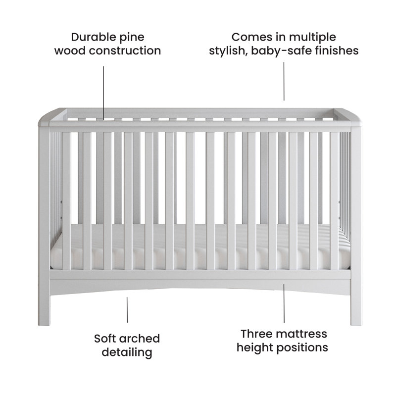 Child Craft London 4 in 1 Convertible Crib Reviews Wayfair